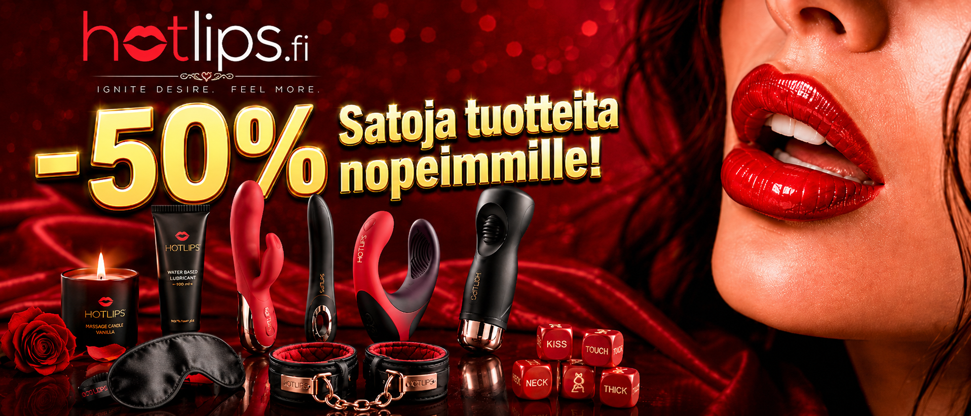 Hotlips products -50%