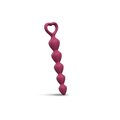 Love To Love Bing Bang Anal beads M - vínovočervená