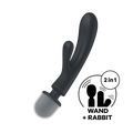 Satisfyer Triple Lover Hybrid Vibrator Black