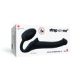 Strap On Me Silicone Bendable Strap-On Musta S