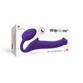 Strap On Me Silicone Bendable Strap-On Lila M