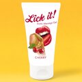 Lick It! Erotic Massage Gel 50 ml Kirsikka