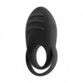 S Pleasures Premium Vibrating Dual Ring Musta