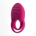 S Pleasures Premium Vibrating Dual Ring Punainen