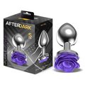 Afterdark Anal Plug Purple Rose Hopea S