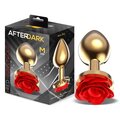 Afterdark Anal Plug Red Rose Gold M