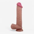 Pretty Love Silk Stroke Dildo Tumma