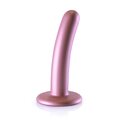Ouch Smooth Silicone G-Spot Dildo 12 厘米 Rosa