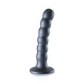 Ouch Beaded Silicone G-Spot Dildo 13 cm Gris