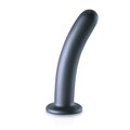 Ouch Smooth Silicone G-Spot Dildo 17 cm Harmaa