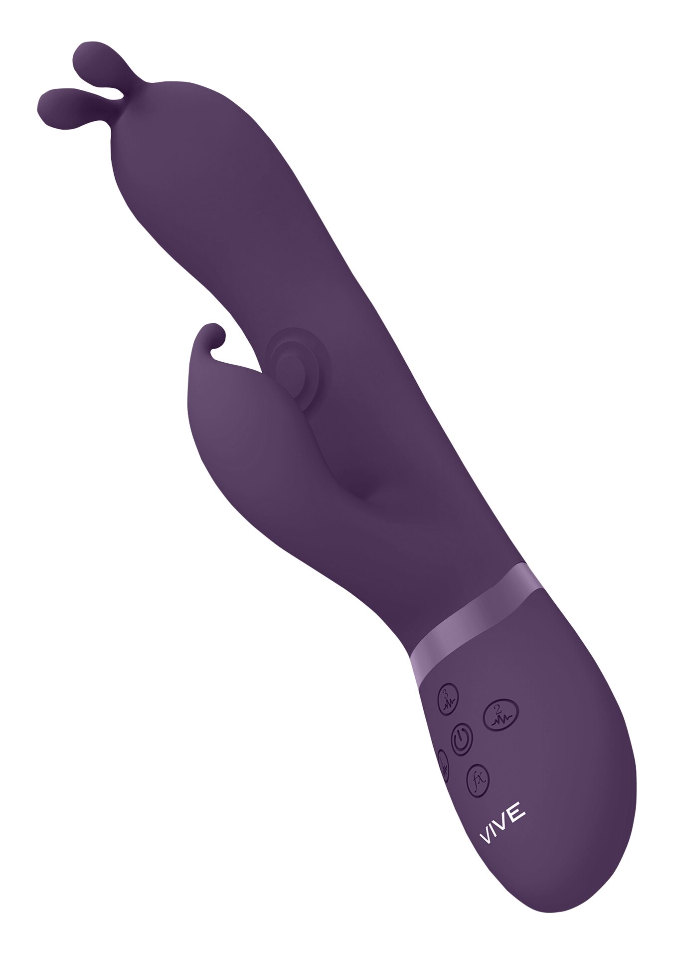 Vive Gada - Vibrating Bunny Ear G-Spot Rabbit with Pulse Wave Shaft Pinkki