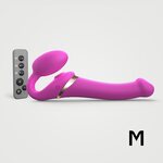 Strap On Me Multi Orgasm Bendable Strap On Kaukosäädettävä roosa M