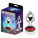 Afterdark Black Gem Metallic Butt Plug M