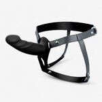 Action Kevin Hollow Strap On Dildo and Harness L Musta