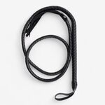 Crimson Dominator Bull Whip Czarny