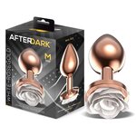 Afterdark Anal Plug White Rose Kulta M