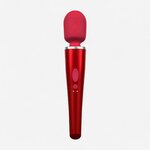 Caresse Pro Wand – Tehokas Ladattava Hieromasauva Punainen
