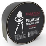 Bondageteippi 15 metriä Musta