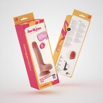 Crushious Inviktus Liquid Silicone Dildo 19 cm – Ultra-Realistic with Suction Cup Lys