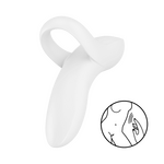 Satisfyer Bold Lover sormivibraattori Valkoinen