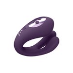 Vive Yoko Triple Action Vibrating Dual Prongs & Pulse Wave Stimulator Lila