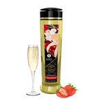 Shunga Erotic Massage Oil Mansikkaviini