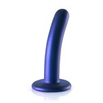Ouch Smooth Silicone G-Spot Dildo 12 cm Niebieski