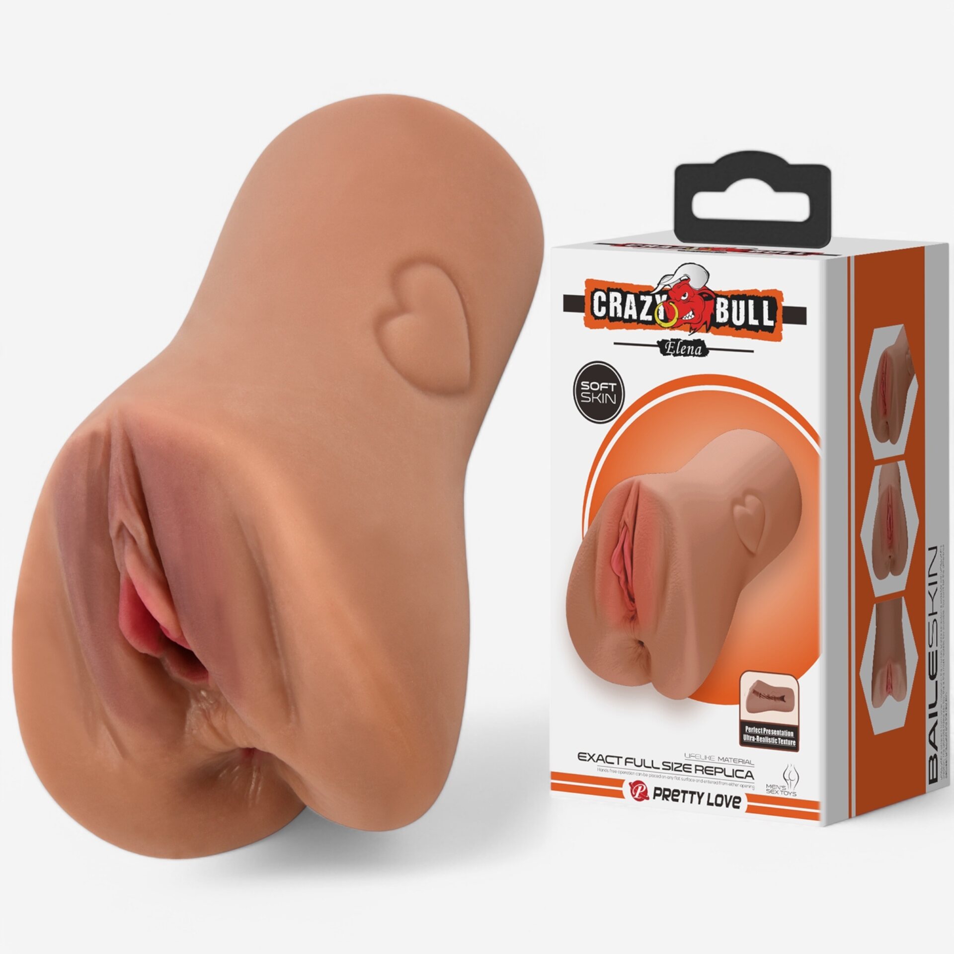 Crazy Bull Elena Masturbaattori Tumma