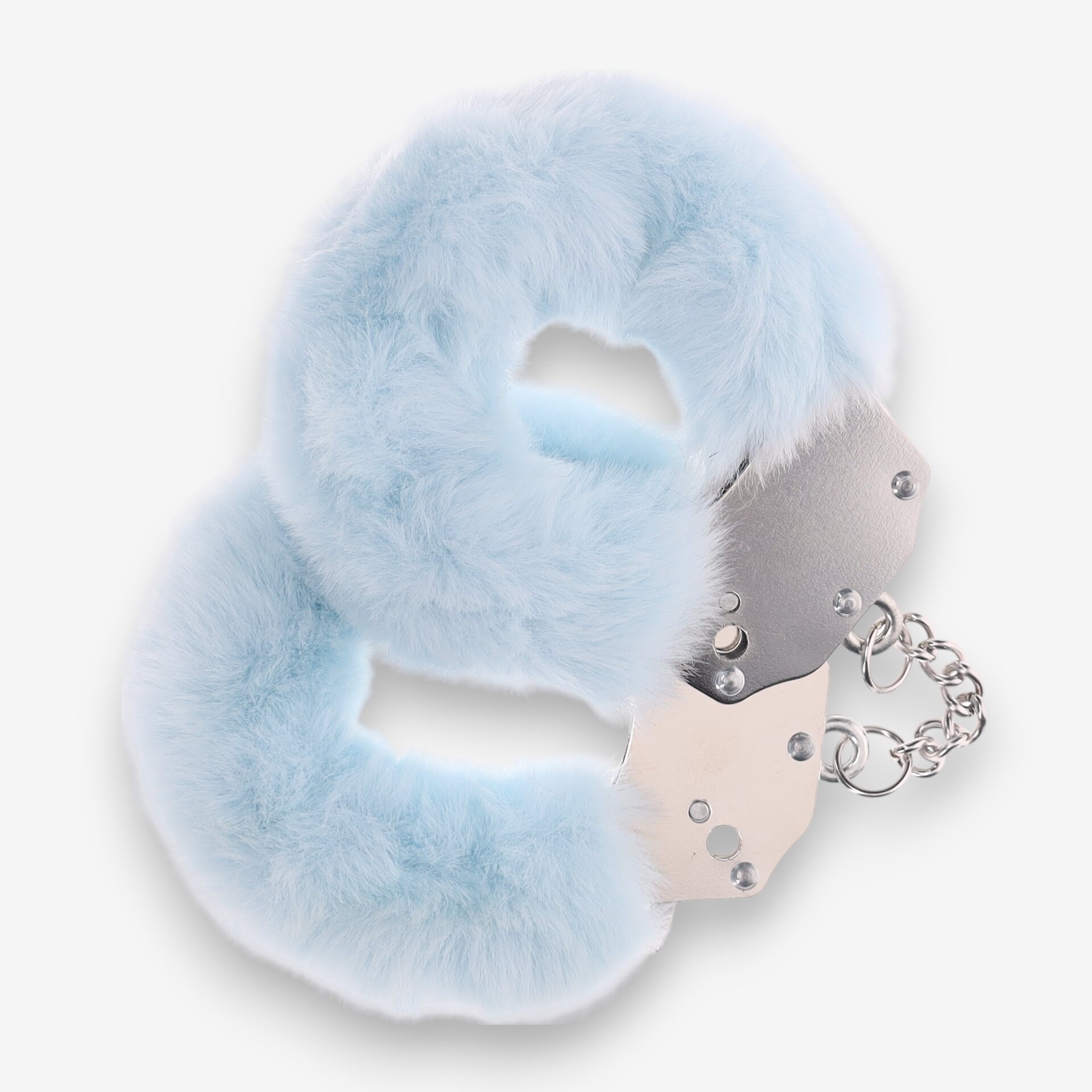 Ouch Pehmustetut Käsiraudat eri väreissä Vaaleansininen