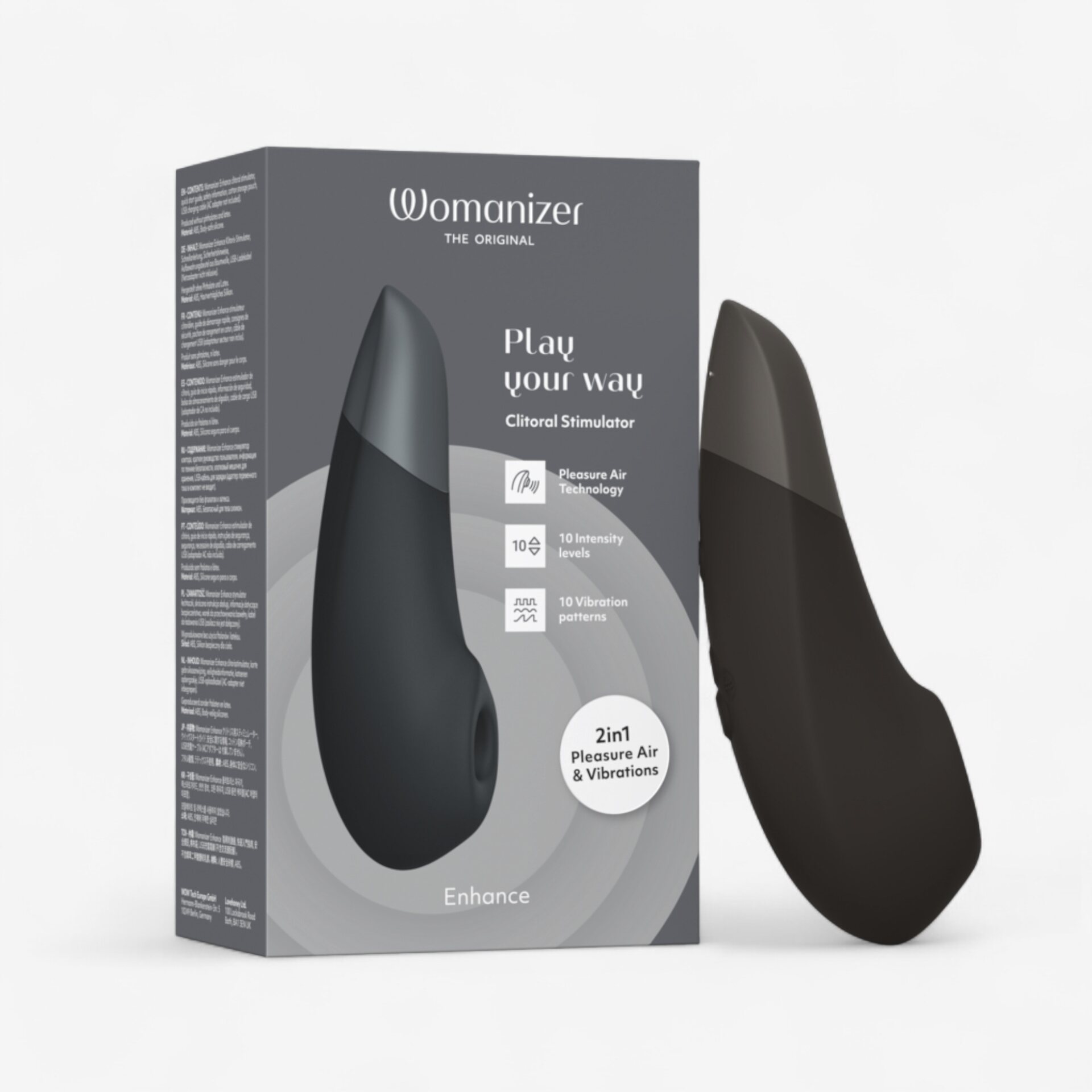 Womanizer Enhance 2 in 1 黑色