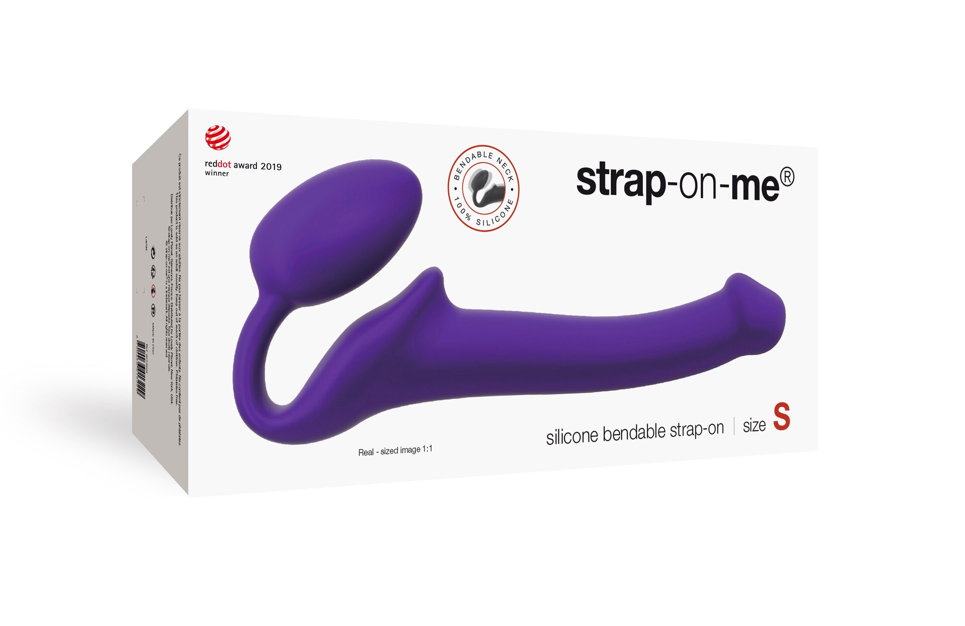 Strap On Me Silicone Bendable Strap-On Lila S