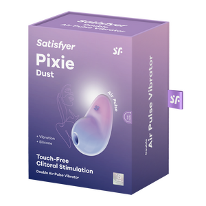 Satisfyer Pixie Dust Double Air Pulse Vibrator, Violetti