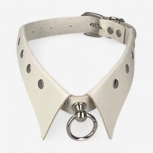 Poistotuotteet Gothic Grasp Kaulapanta, white