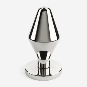 Mr. Steel Classic Butt Plug, Medium