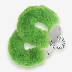 Ouch Pehmustetut Käsiraudat eri väreissä, Vihreä