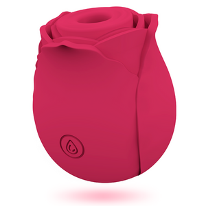 The Rose Clitoral Stimulator, rojo