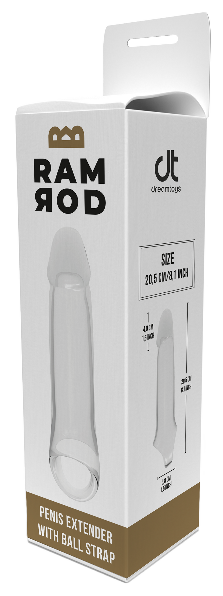 Dream Toys RamRod peenise pikendaja 20.5 cm