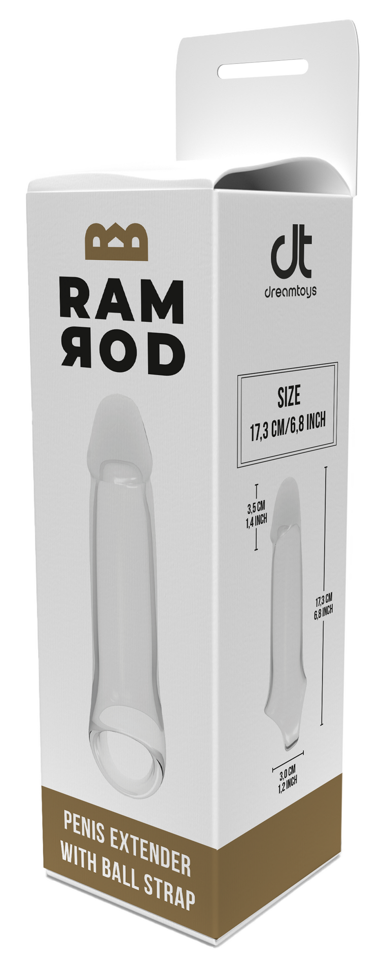 Dream Toys RamRod peenise pikendaja 17.3 cm