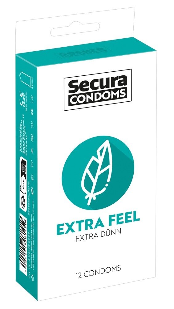 SECURA Extra Feel Thin condoms 12 pc