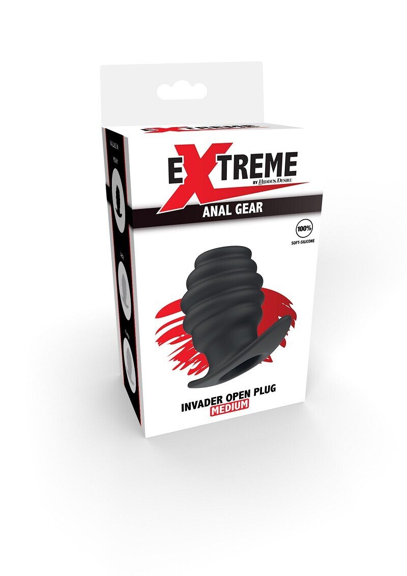 Hidden Desire Extreme Invader Open Anal Plug Medium