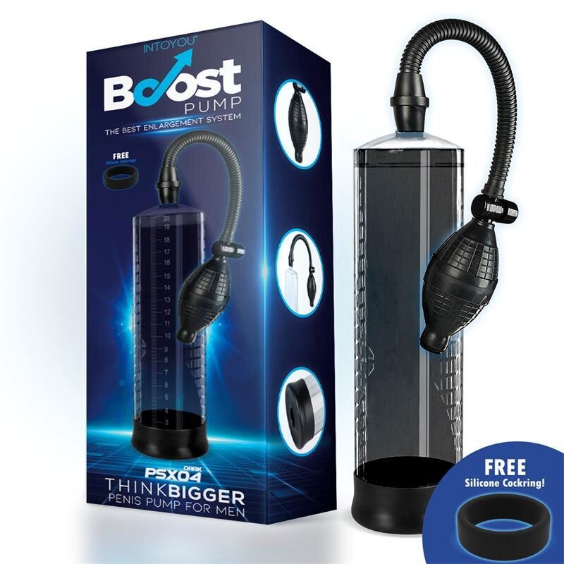 Intoyou PSX04 Penispumppu Musta