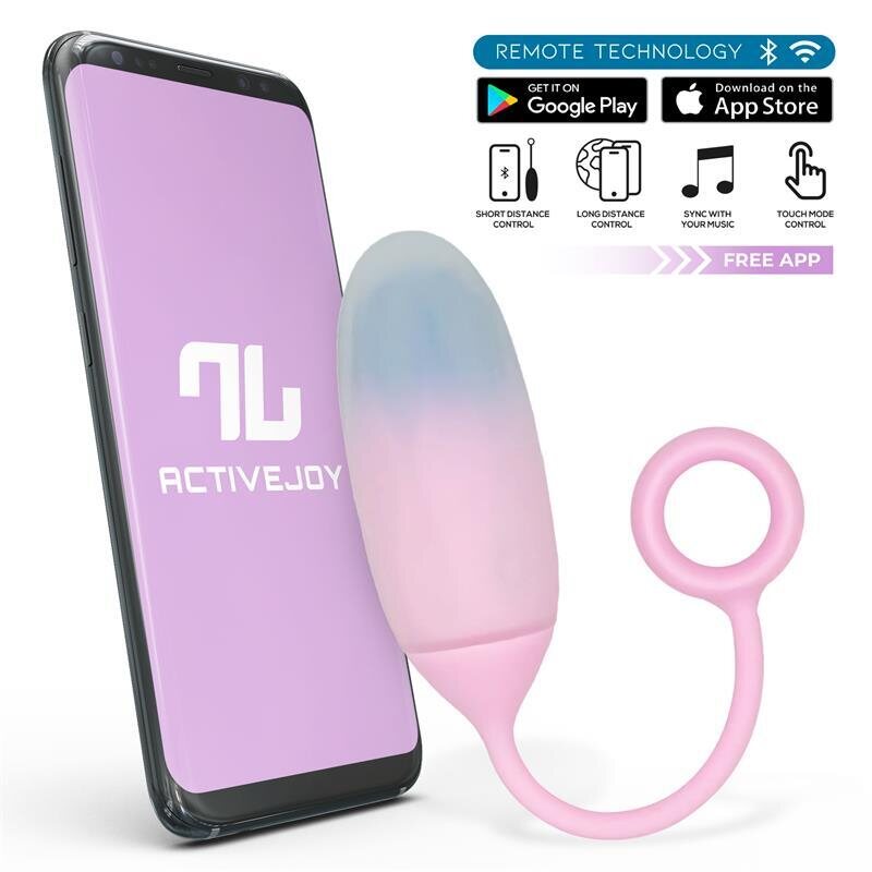 Intoyou App Series Remote Egg Vibrator Pinkki
