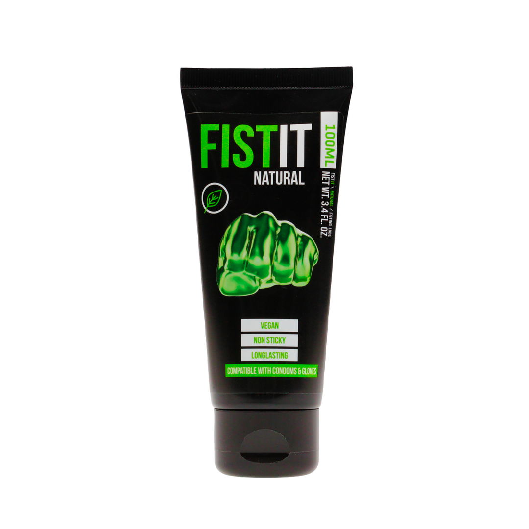 Fist It Natural – Vegaaninen Vesipohjainen Fistausliukuvoide, Tuoksuton & Glyseriinitön 100 ml