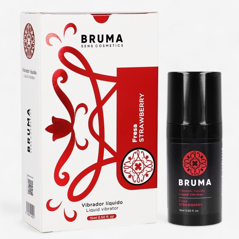 Bruma Liquid Vibrator – Flavored Stimulating Gel for Clitoral Pleasure 15 ml Strawberry