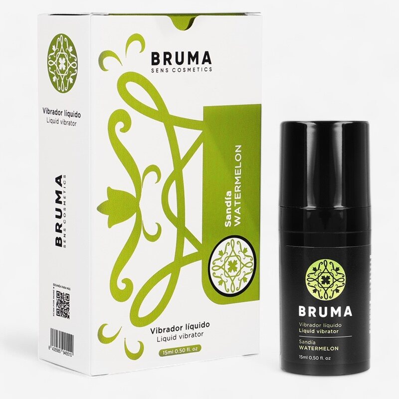 Bruma Liquid Vibrator – Flavored Stimulating Gel for Clitoral Pleasure 15 ml Watermelon