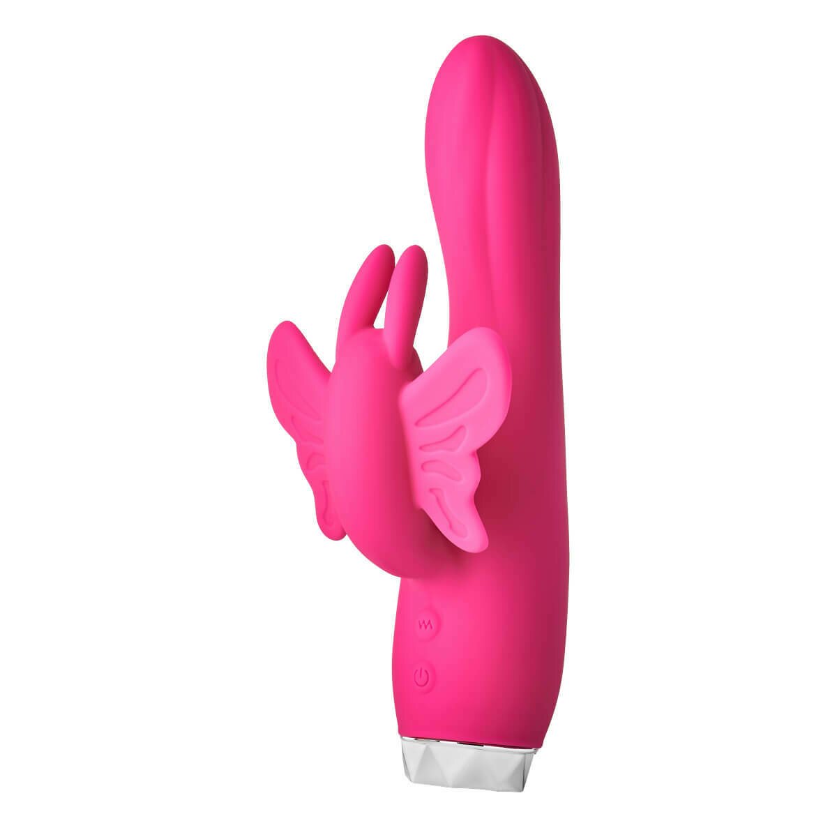 FLIRTS Butterfly Vibrator Pink Pinkki