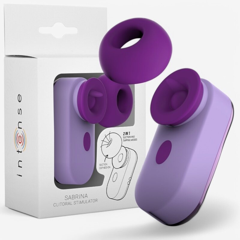 Intense Sabrina Clit Stimulator Purpurová
