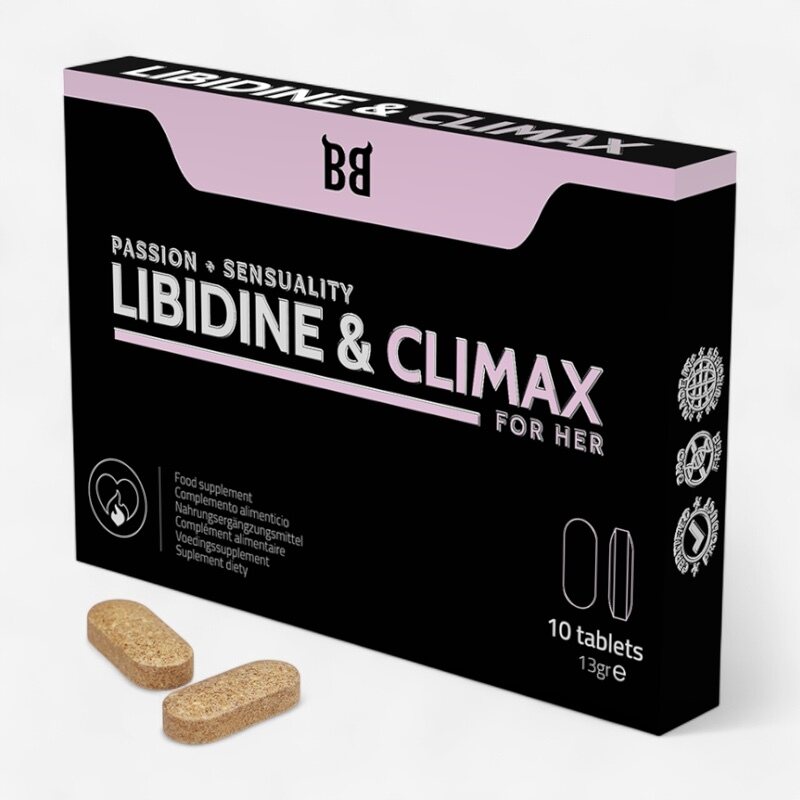 Black Bull Libidine & Climax Capsules for women 10 胶囊