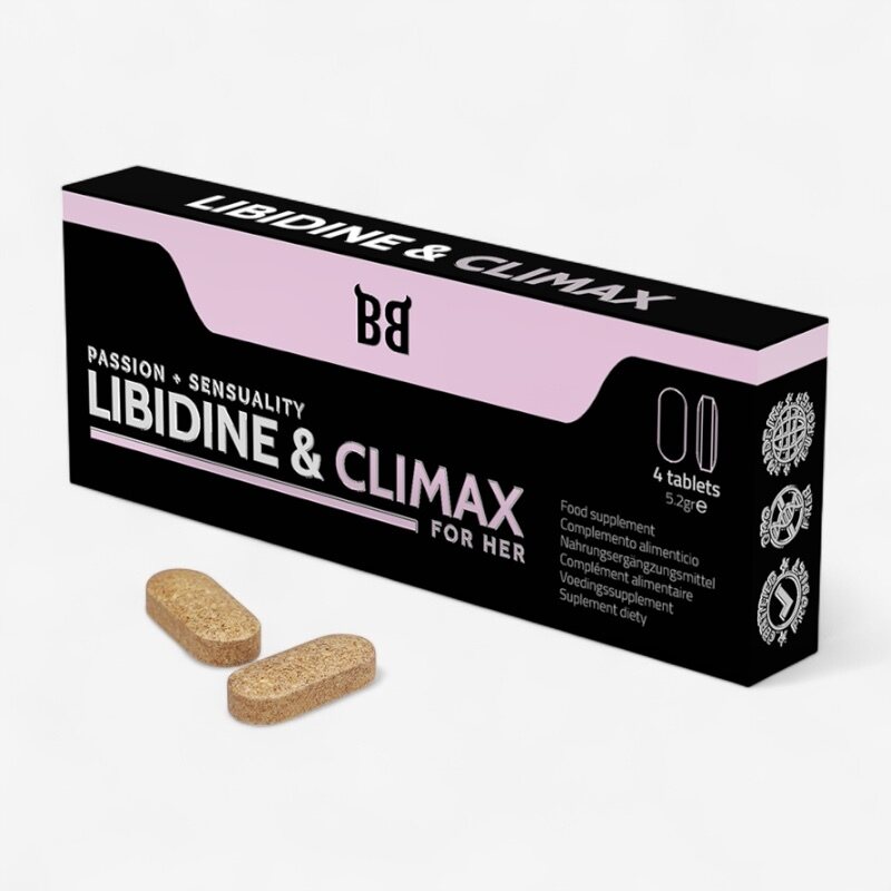 Black Bull Libidine & Climax Capsules for women 4 胶囊