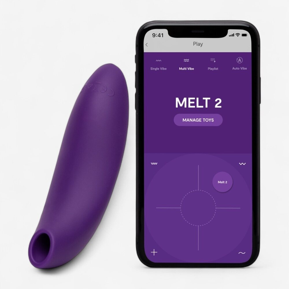 WeVibe Melt 2 Clitoral Stimulator Porpora